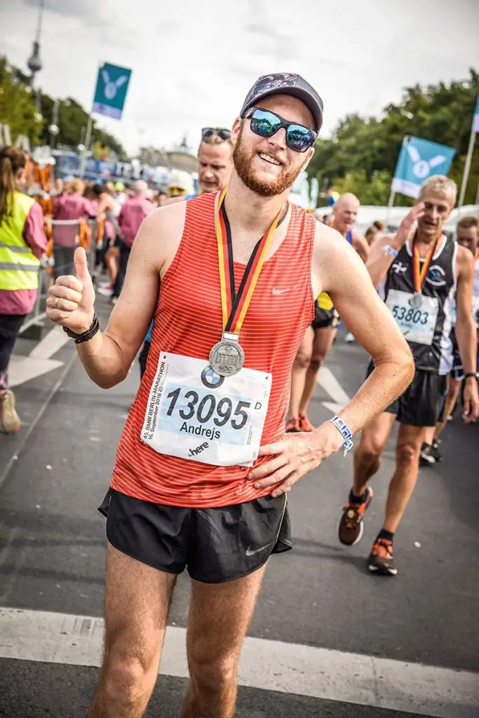 Berlin marathon medal