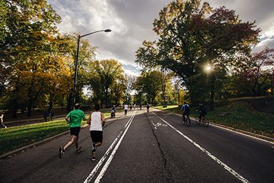 Central Park and Manhattan running routes 