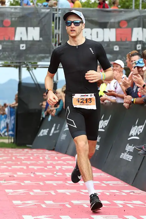 Ironman Austria finish line