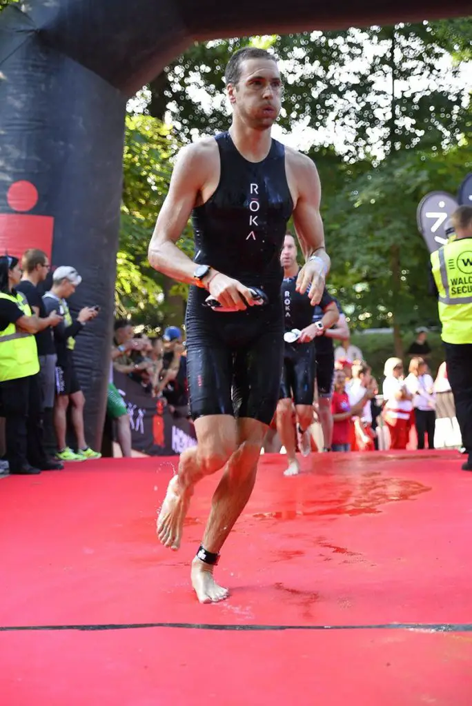 Ironman Austria swim exit