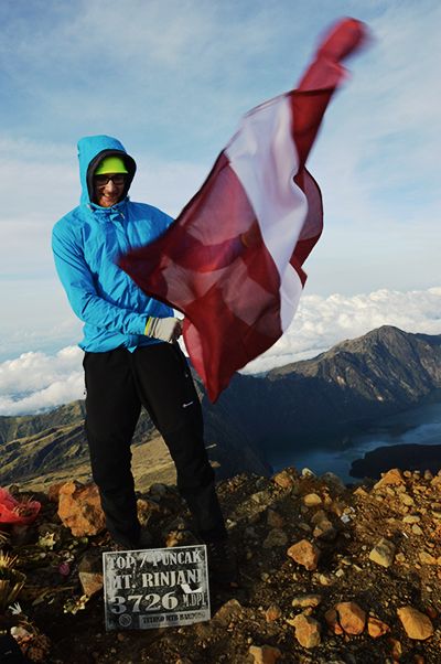 Rinjani summit