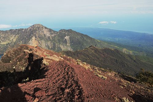 mount Rinjani route