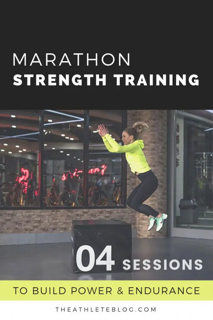 marathon strength training sessions pin