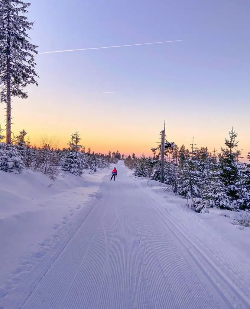 Cross country skiing in Bavaria