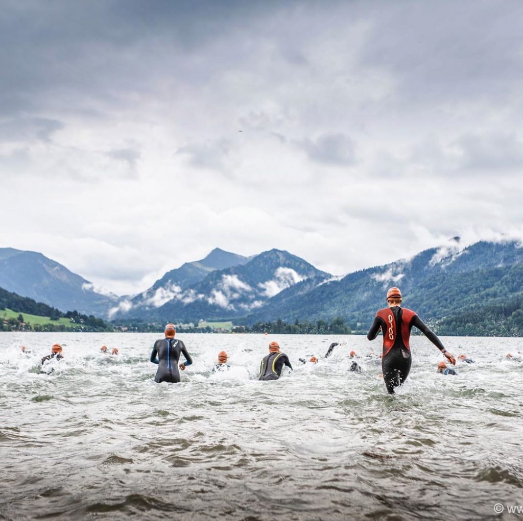 Open water swimming in Bavaria