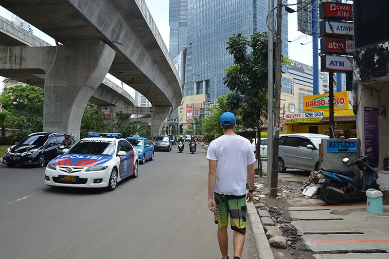 Views in Central Jakarta