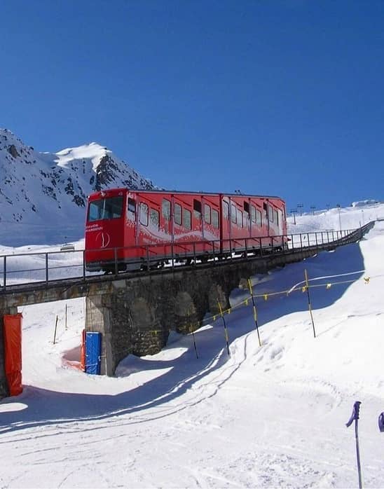 Davos funiculaire tram