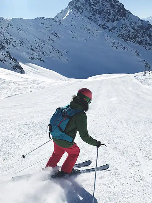 Empty slopes in Davos