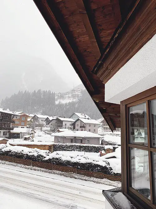 Skiing weather in Austria