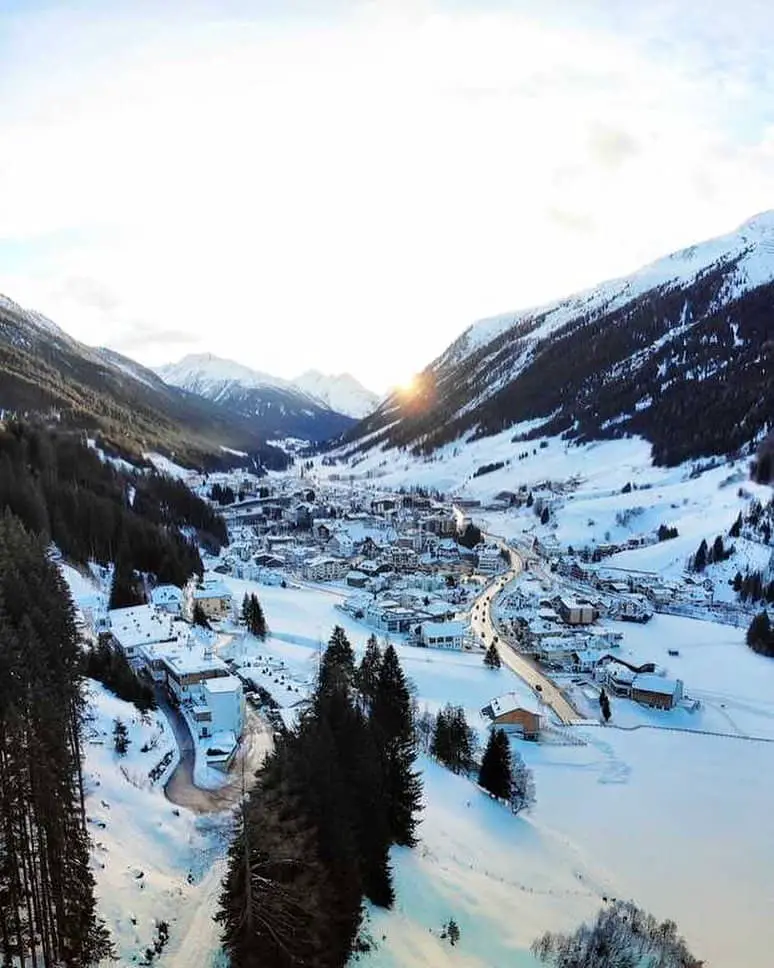 Ischgl Austria skiing