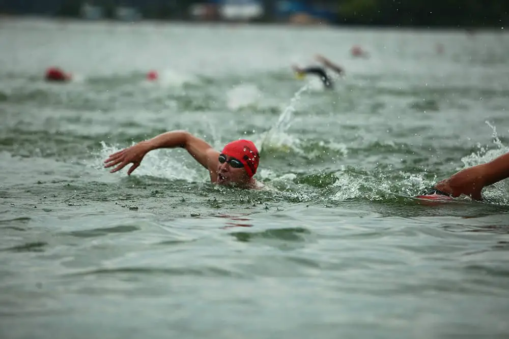 open water swimming training