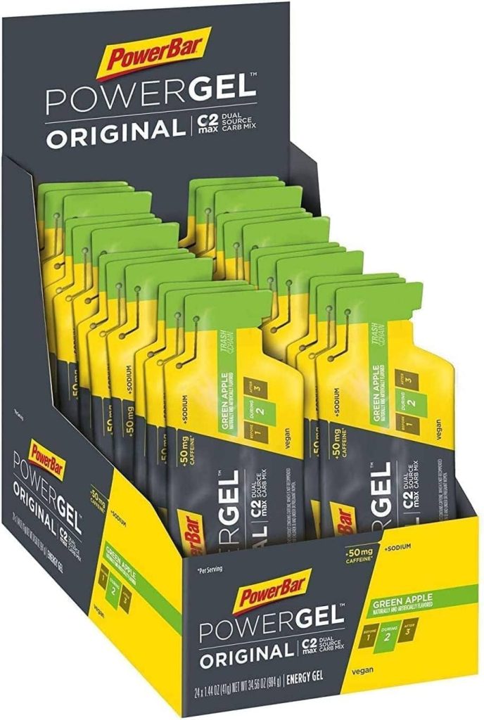 pack of energy gels