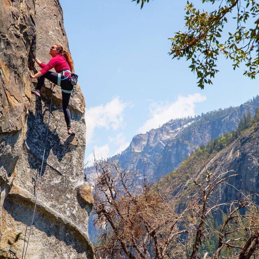 climbing in the yosemite national park is one of the most adventurous things to do in USA