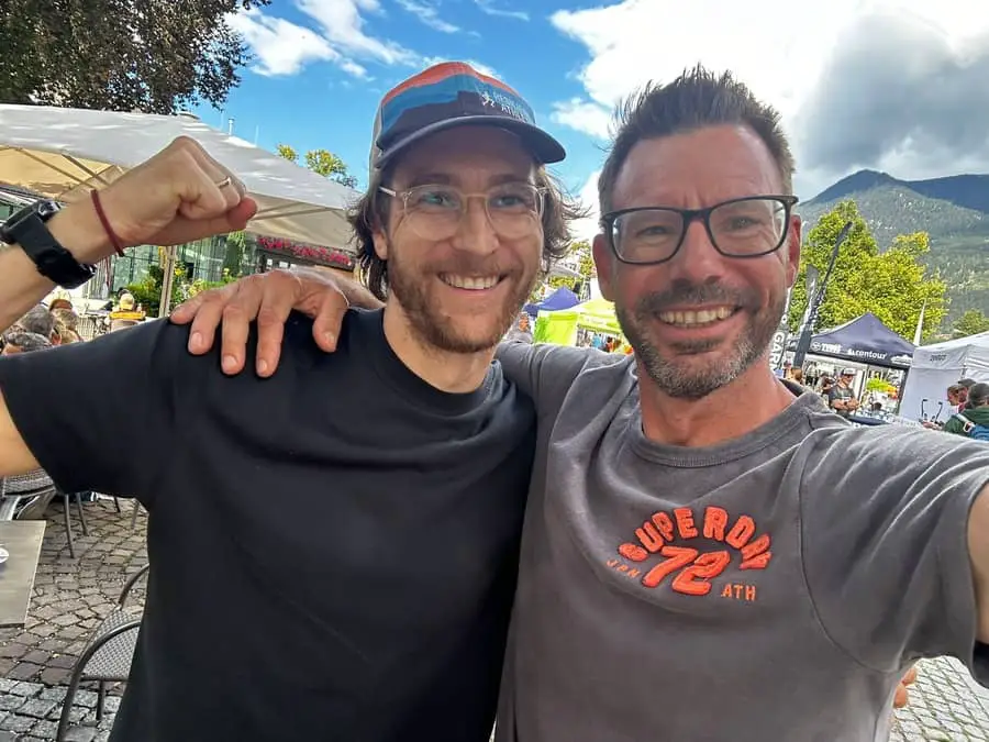 Ankle Hurts After Running? Here Are 3 Proven Things You Can Do Andrejs & Hans before Transalpine